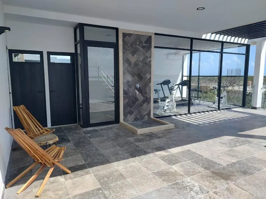Centrico Estudio Con Balcon En Aldea Zama Tulum I Elena214