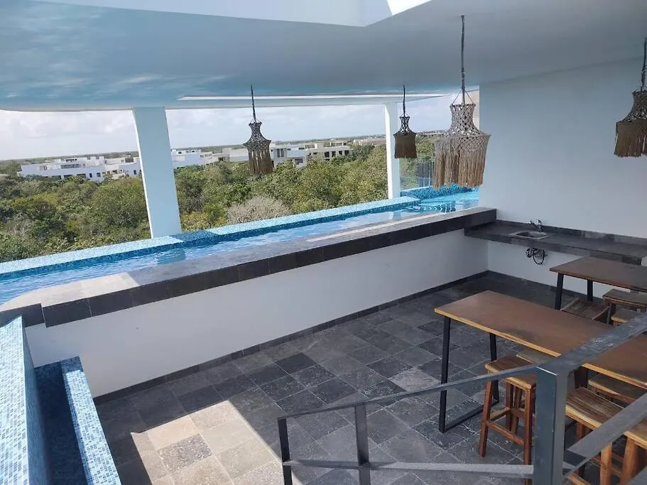 Centrico Estudio Con Balcon En Aldea Zama Tulum I Elena214 Apartment